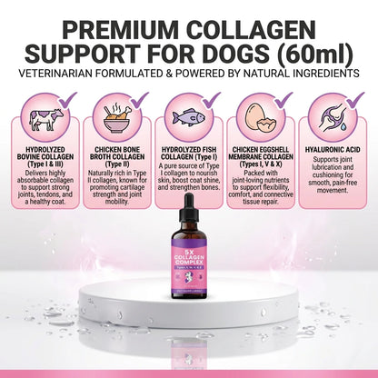Premium Collagen for Dogs (60mL)