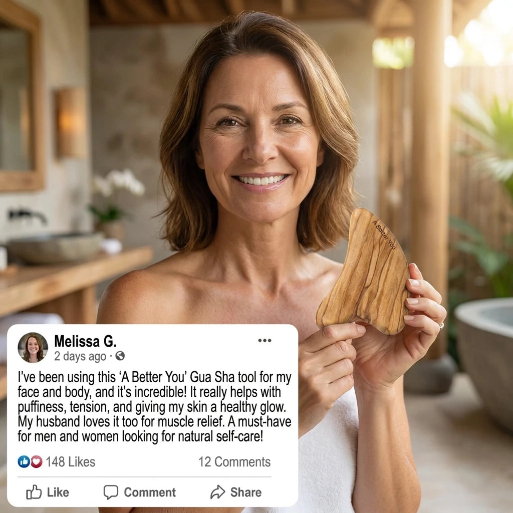 Gua Sha Tool for Lymphatic Drainage