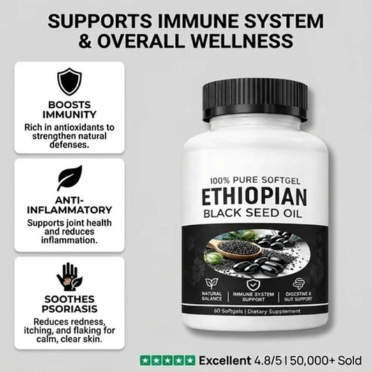 Black Seed Oil - 60 Softgel Capsules