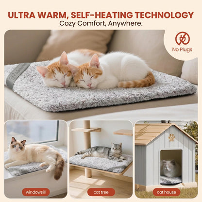 Pet Heating Mat for Cats and Dogs (Small / Medium / Large)