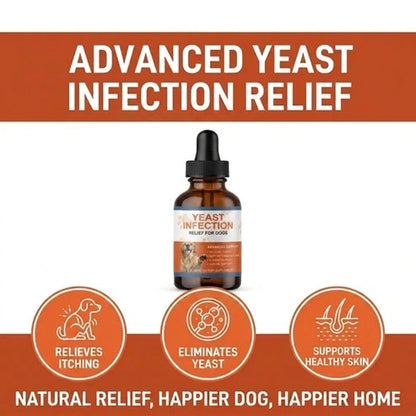 Natural Yeast Relief for Dogs (60ml)