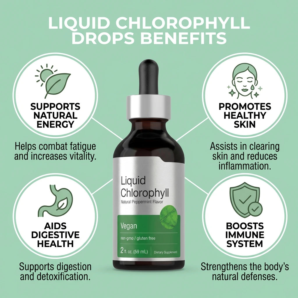 Liquid Chlorophyll Drops