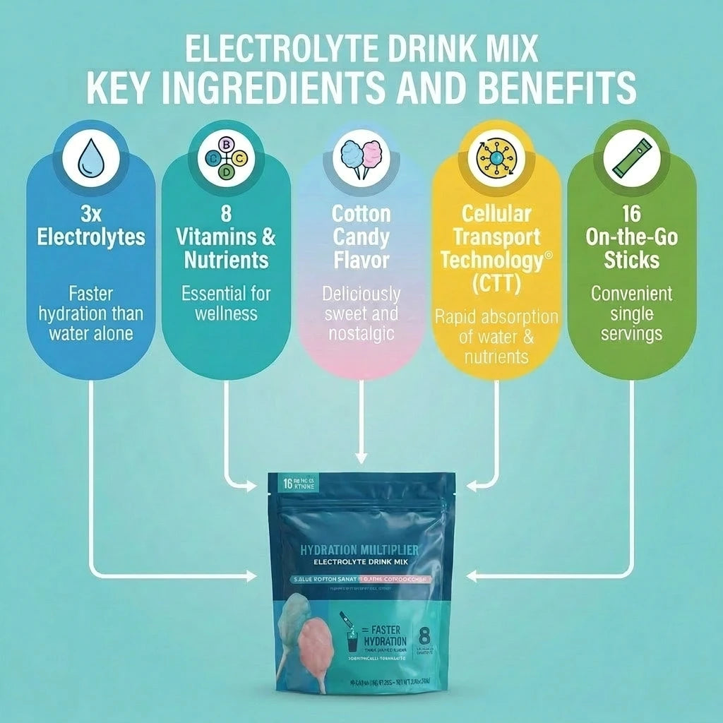 Electrolyte Drink Mix - 16 Servings