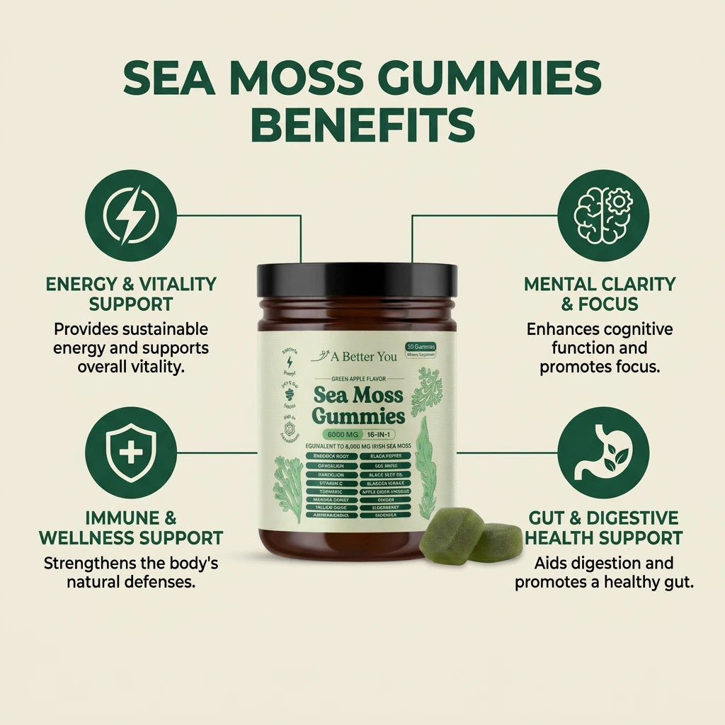 Sea Moss Gummies 16-in-1