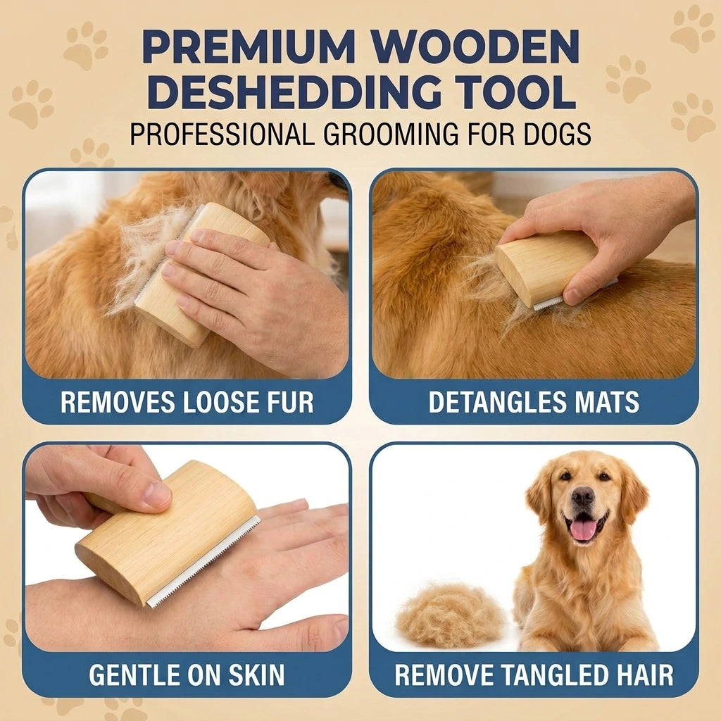 Deshedding Brush for Dogs