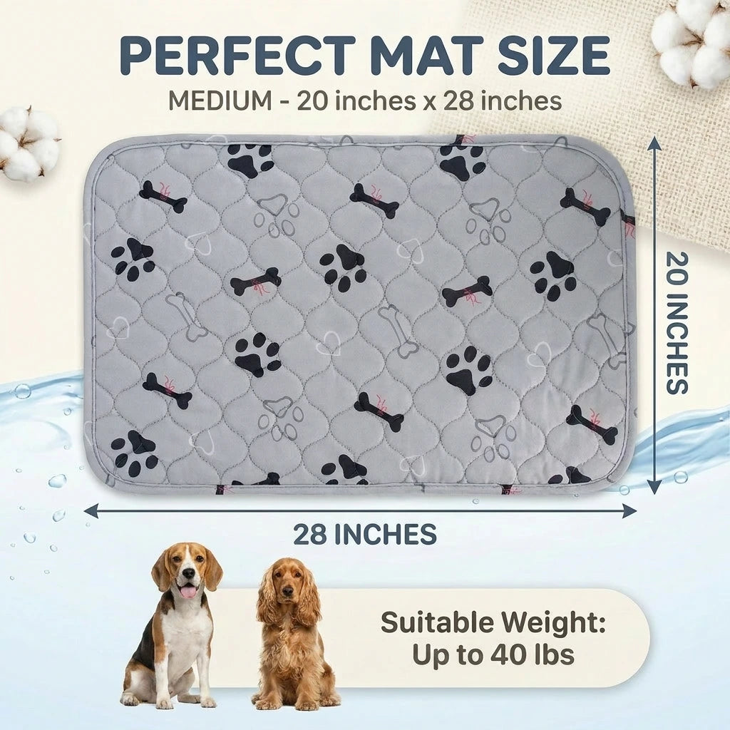 Washable Dog Pee Pads (Small / Medium / Large)