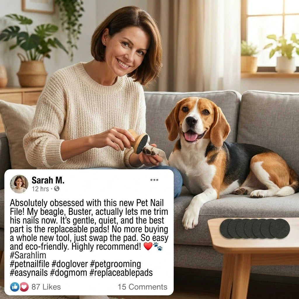 Wooden Nail File for Pets