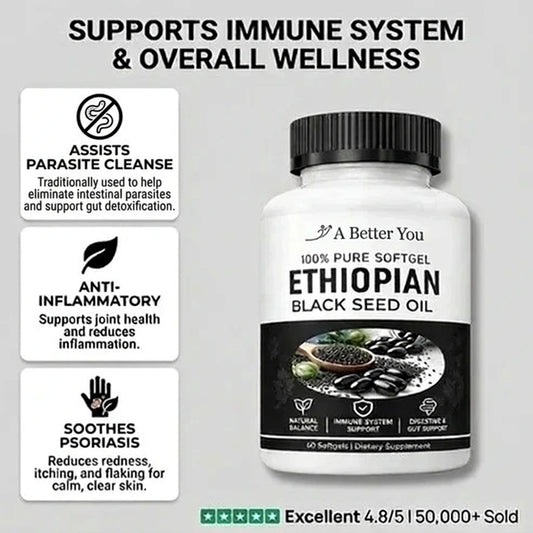 Black Seed Oil - 60 Softgel Capsules