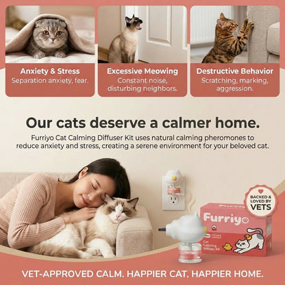 Cat Calming Diffuser Kit
