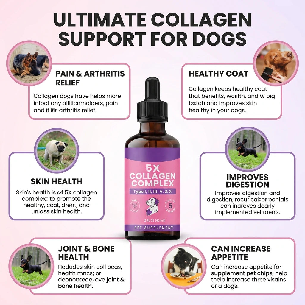 Premium Collagen for Dogs (60mL)