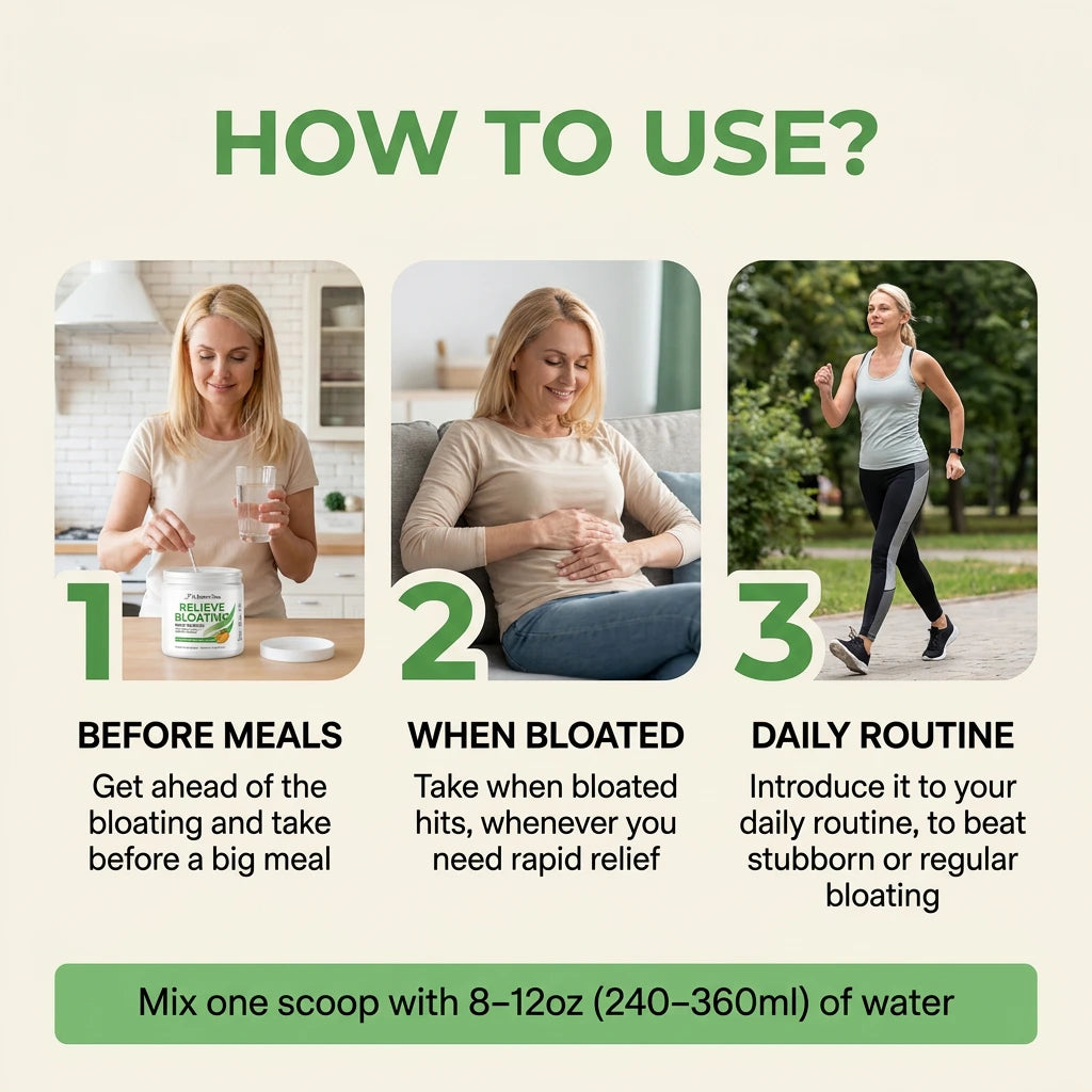 Debloat Powder for Digestive Health | Peach Mango (30 Servings)