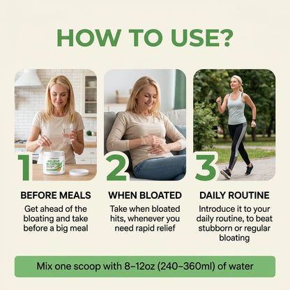 Debloat Powder for Digestive Health | Peach Mango (30 Servings)