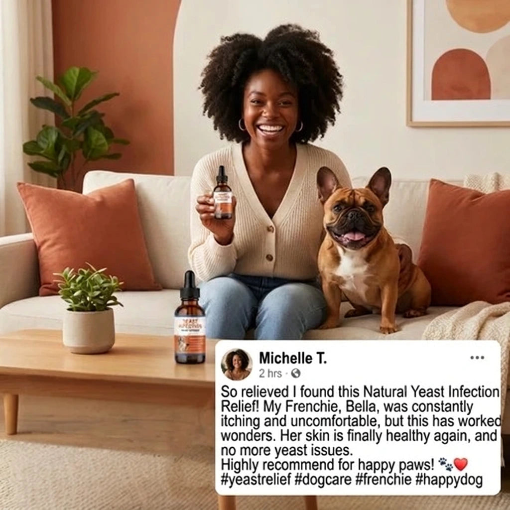 Natural Yeast Relief for Dogs (60ml)