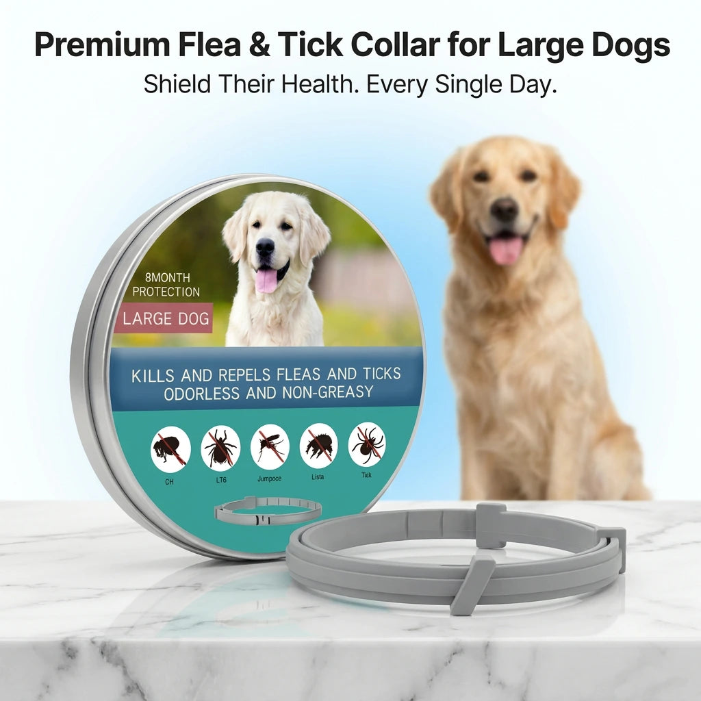 Pet Anti Flea & Tick Neck Collar