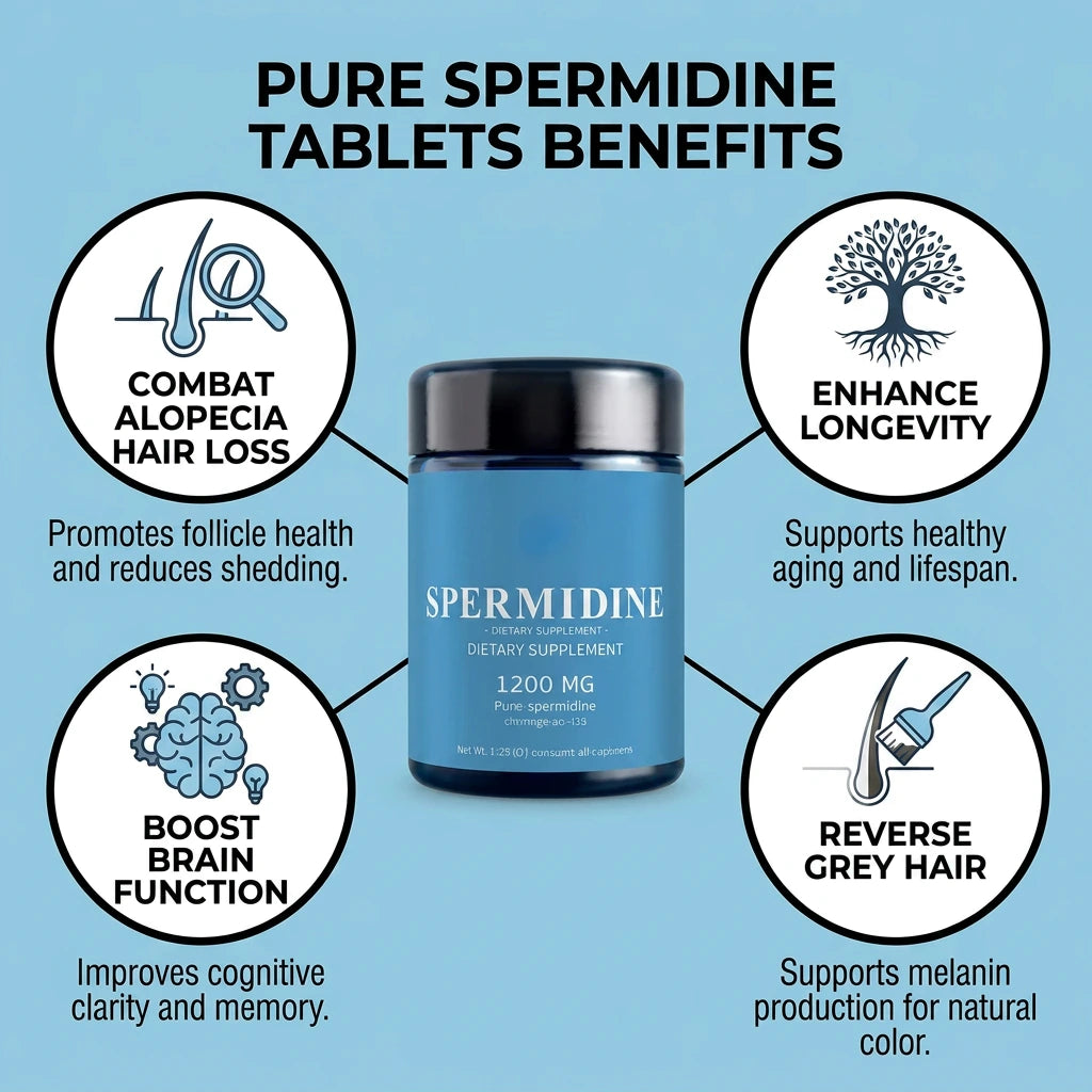 Spermidine Supplement - 120 Tablets