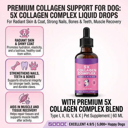 Premium Collagen for Dogs (60mL)