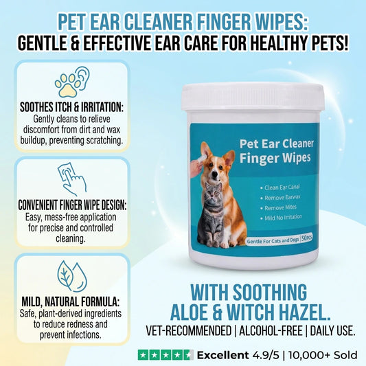 Dog Ear Cleaning Wipes