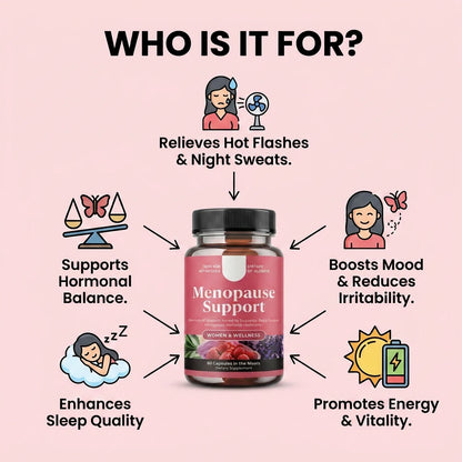 Menopause Support Capsules - 60 Capsules