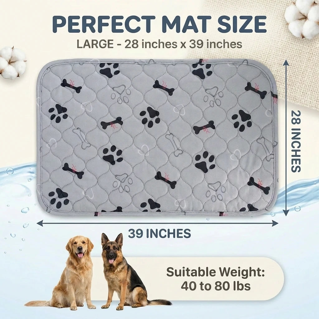 Washable Dog Pee Pads (Small / Medium / Large)