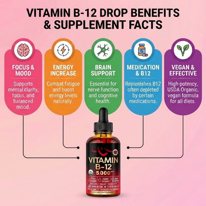 Vitamin B-12 Drops - 60ml