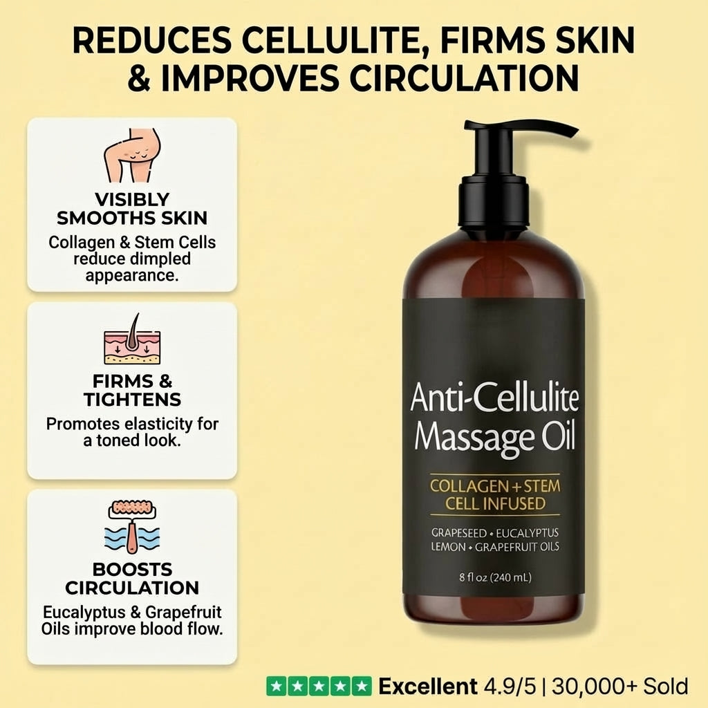 Anti-Cellulite Oil - 240 ml