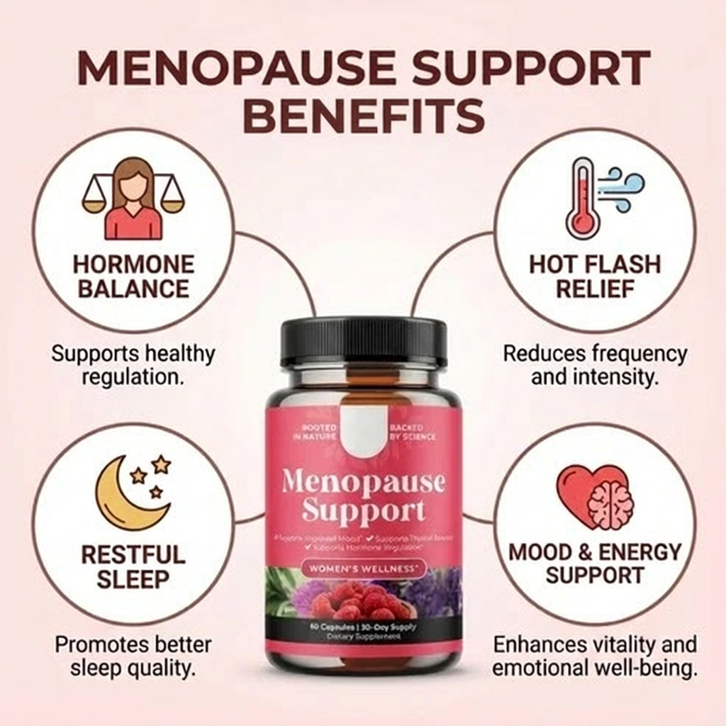 Menopause Support Capsules - 60 Capsules