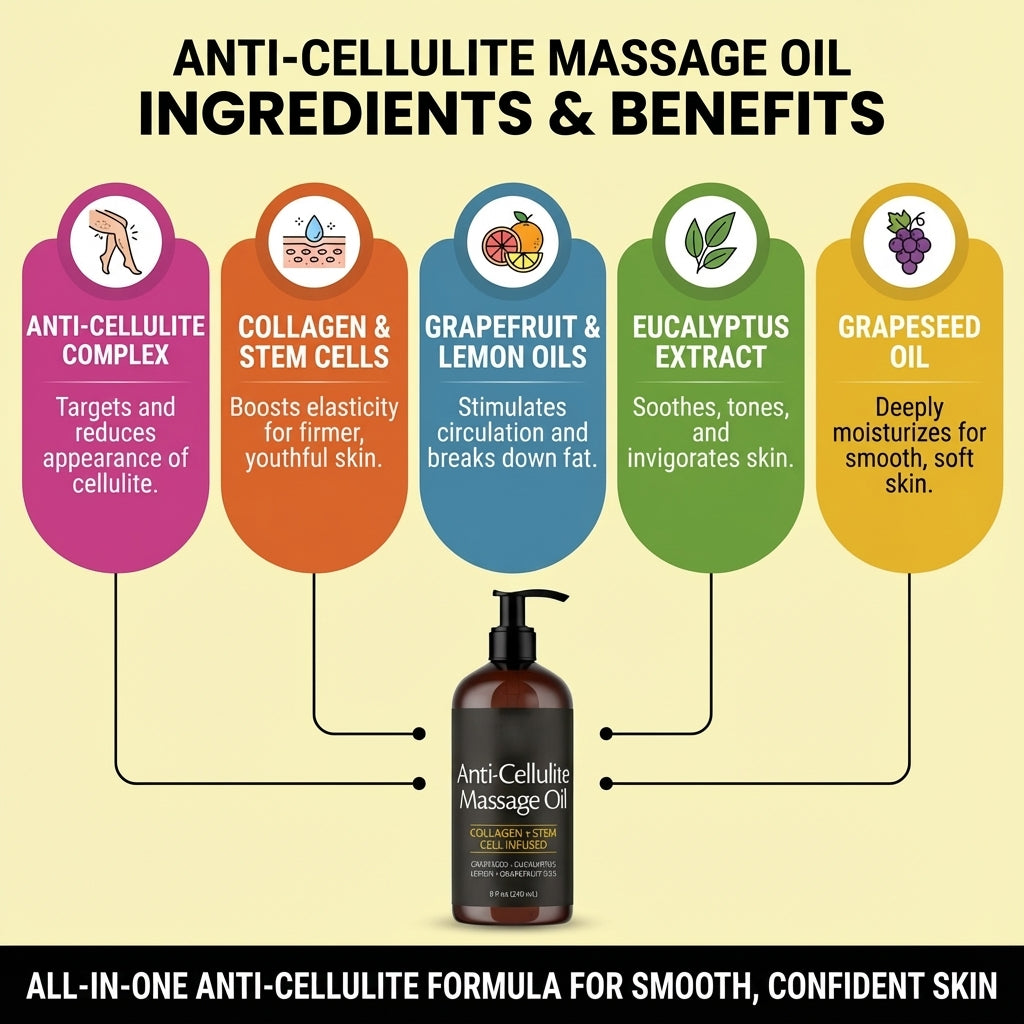 Anti-Cellulite Oil - 240 ml