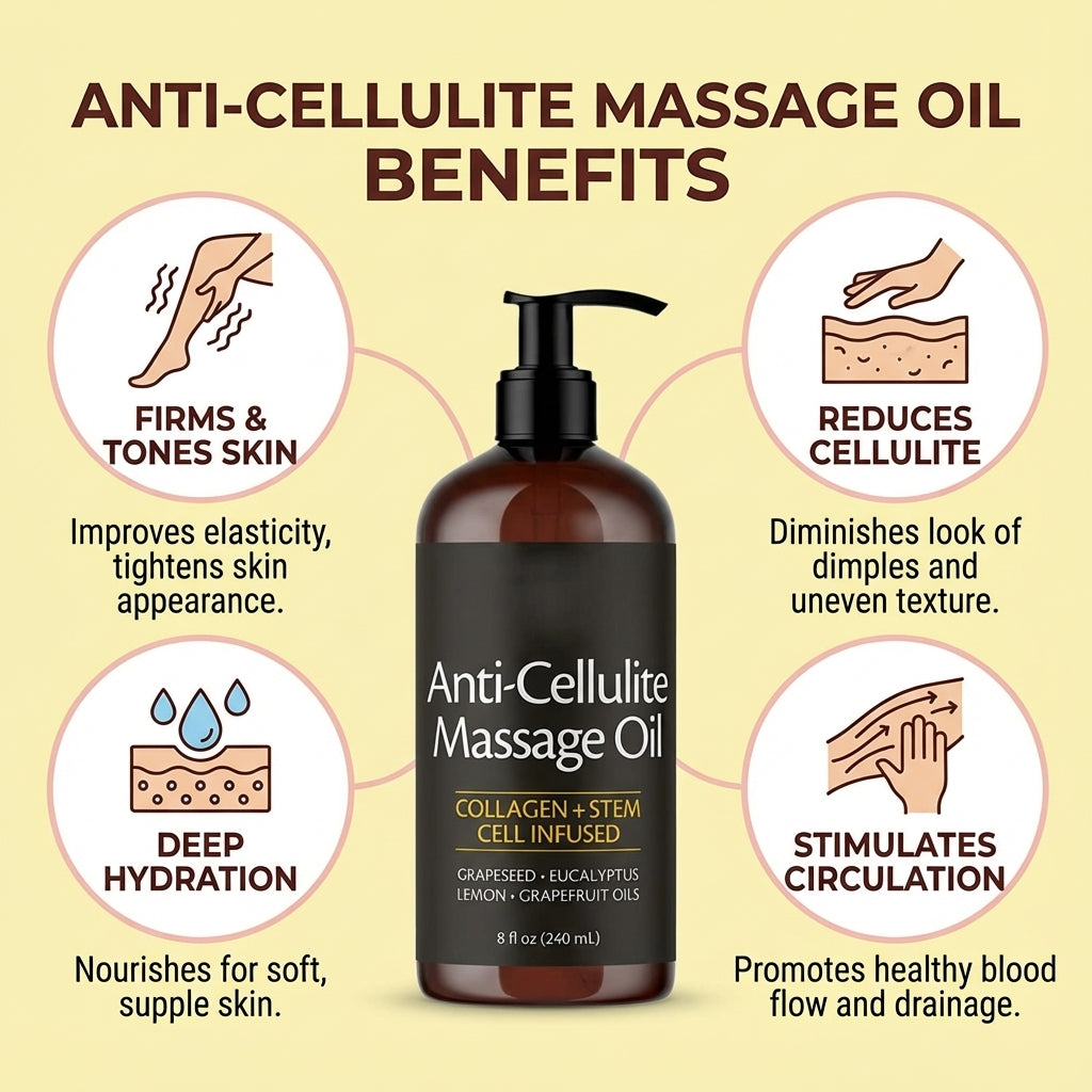 Anti-Cellulite Oil - 240 ml