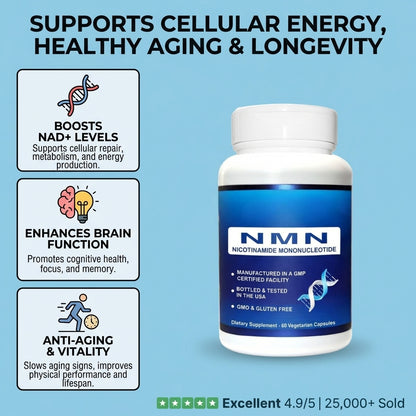 NMN Supplement - 60 Capsules