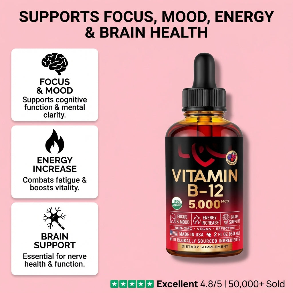 Vitamin B-12 Drops - 60ml