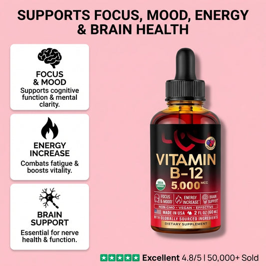 Vitamin B-12 Drops - 60ml