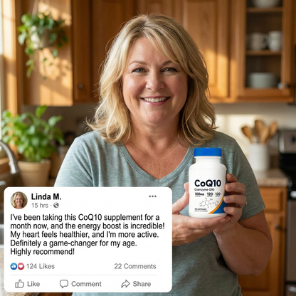 CoQ10 Supplement - 120 Capsules