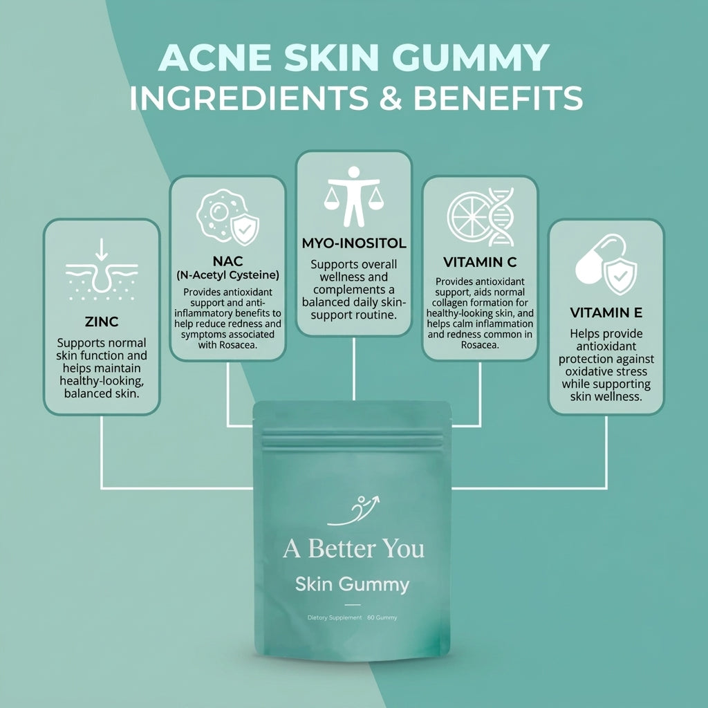 Acne Skin Gummies (30 Gummies)